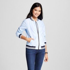 Merona Cotton Oxford Bomber Jacket